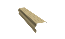 Планка торцевая фигурная 90х100