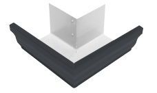 Угол 90 градусов для прямоугольного водостока Vortex Matt
