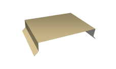 Парапетные крышки прямые 200мм
