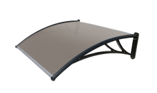 Козырьки Krovent 1500х930х280мм из поликарбоната