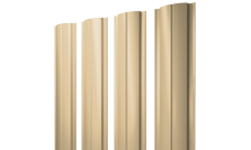 Штакетник Полукруглый Slim с прямым резом