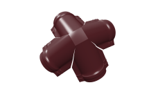 Четверники полукруглого конька