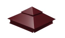 Колпаки на столб двойные