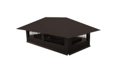 Дымники на трубу с сеткой