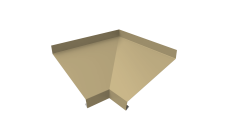 Угол отлива 100 внутренний для фасада Grand Line