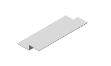 Фасадный профиль вертикальный Z-образный GrandLine