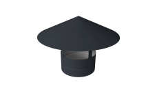 Дымник на трубу круглый d300