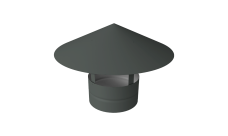 Дымник на трубу круглый d250