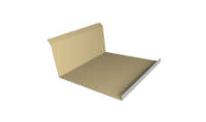 Планка примыкания нижняя 20х122х260х15