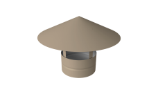 Дымник на трубу круглый d115