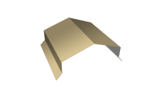 Парапетные крышки угольные 150мм