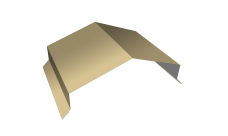 Парапетные крышки угольные 200 мм