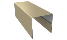 Планки П-образные заборные 20