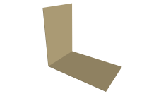 Планка снегозадержания усиливающая