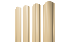 Штакетник Полукруглый Slim фигурный