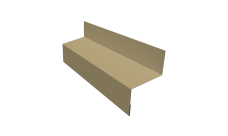 Межэтажные отливы 45°