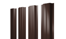 Штакетник П-образный с прямым резом