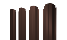 Штакетник П-образный фигурный