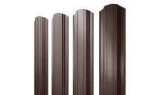 Штакетник Прямоугольный фигурный