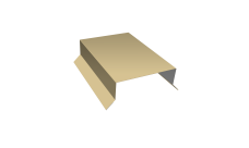 Парапетные крышки прямые