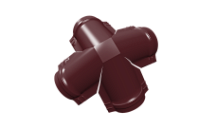 Четверники полукруглого конька